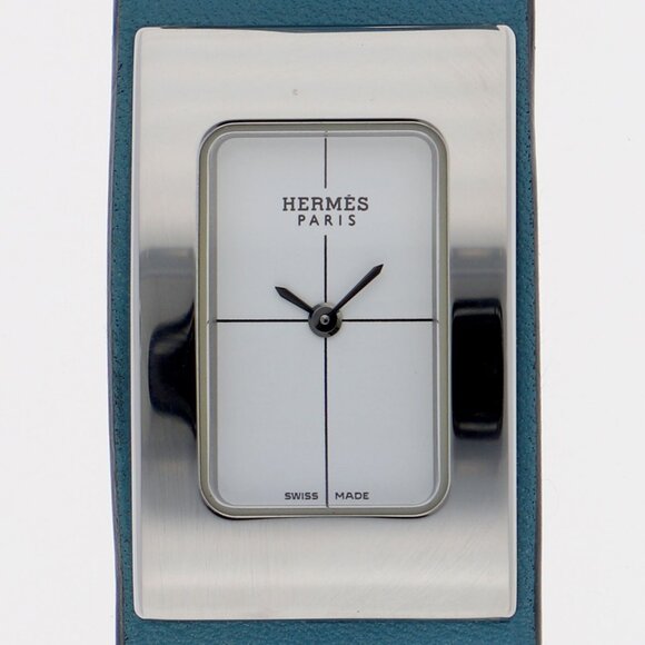 HERMES Watches CM1.210 Stainless Steel/leather Quartz - Picture 1 of 6